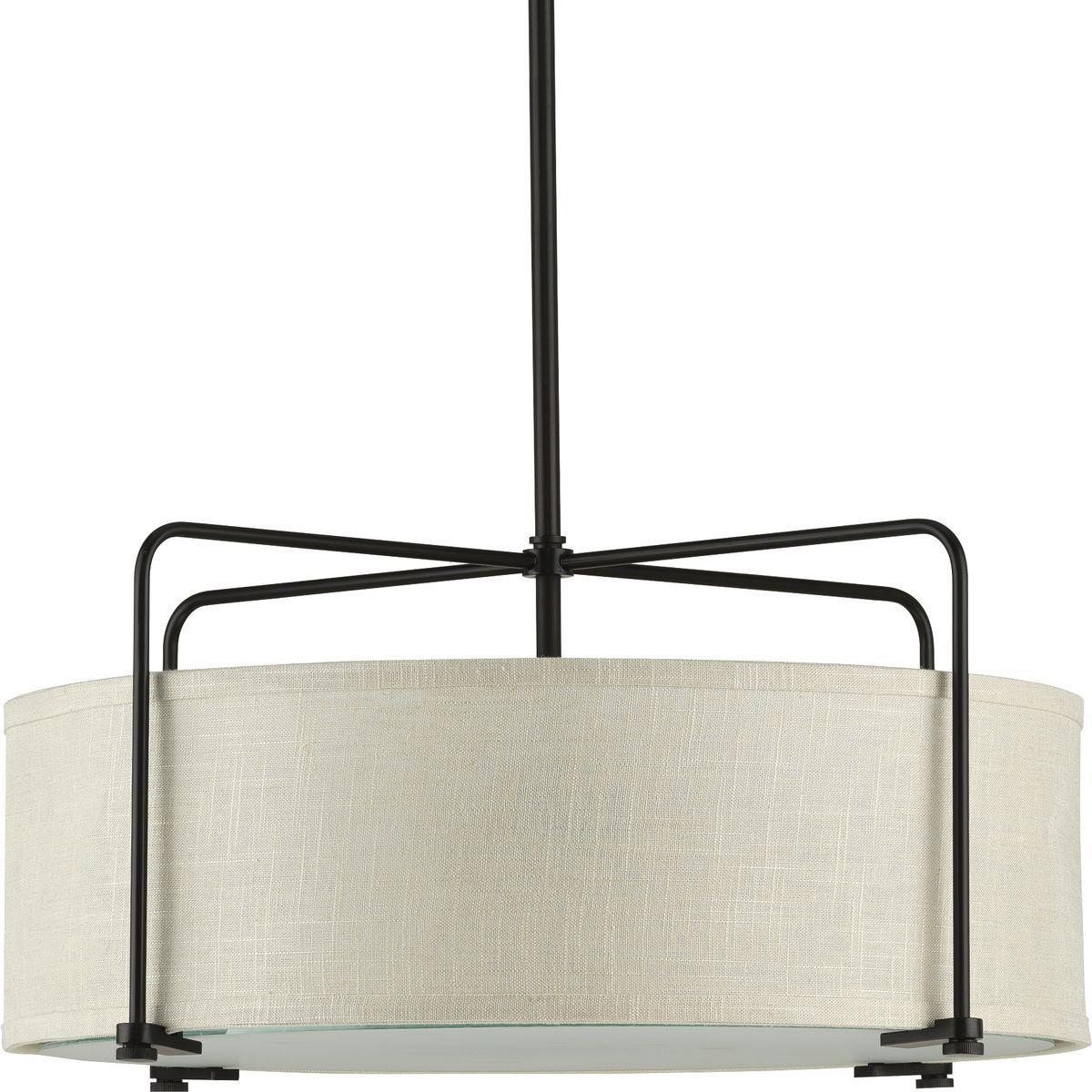 Kempsey - Transitional Semi-Flush Convertible Light - 120 V
