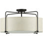 Kempsey - Transitional Semi-Flush Convertible Light - 120 V