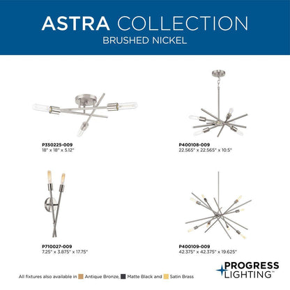 Astra - Modern Chandelier - Hanging - 120 V AC