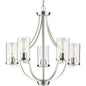 Progress Lighting® P500209-009 Lassiter Foyer, (3) Incandescent Lamp, 120 V, Brushed Nickel Housing