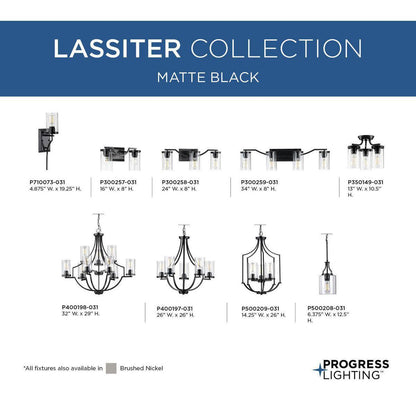 Lassiter - Chandelier Light - Ceiling Chain - 120 V