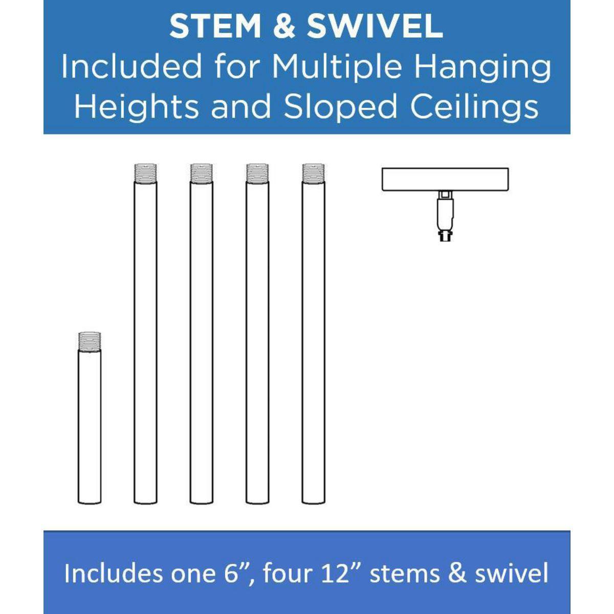 Kylo LED - Chandelier Light - Ceiling/Stem - 120 V