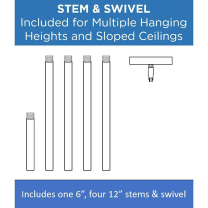 Kylo LED - Chandelier Light - Ceiling/Stem - 120 V