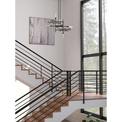 Quadrant LED - Chandelier Light - Ceiling Chain/Stem - 120 V