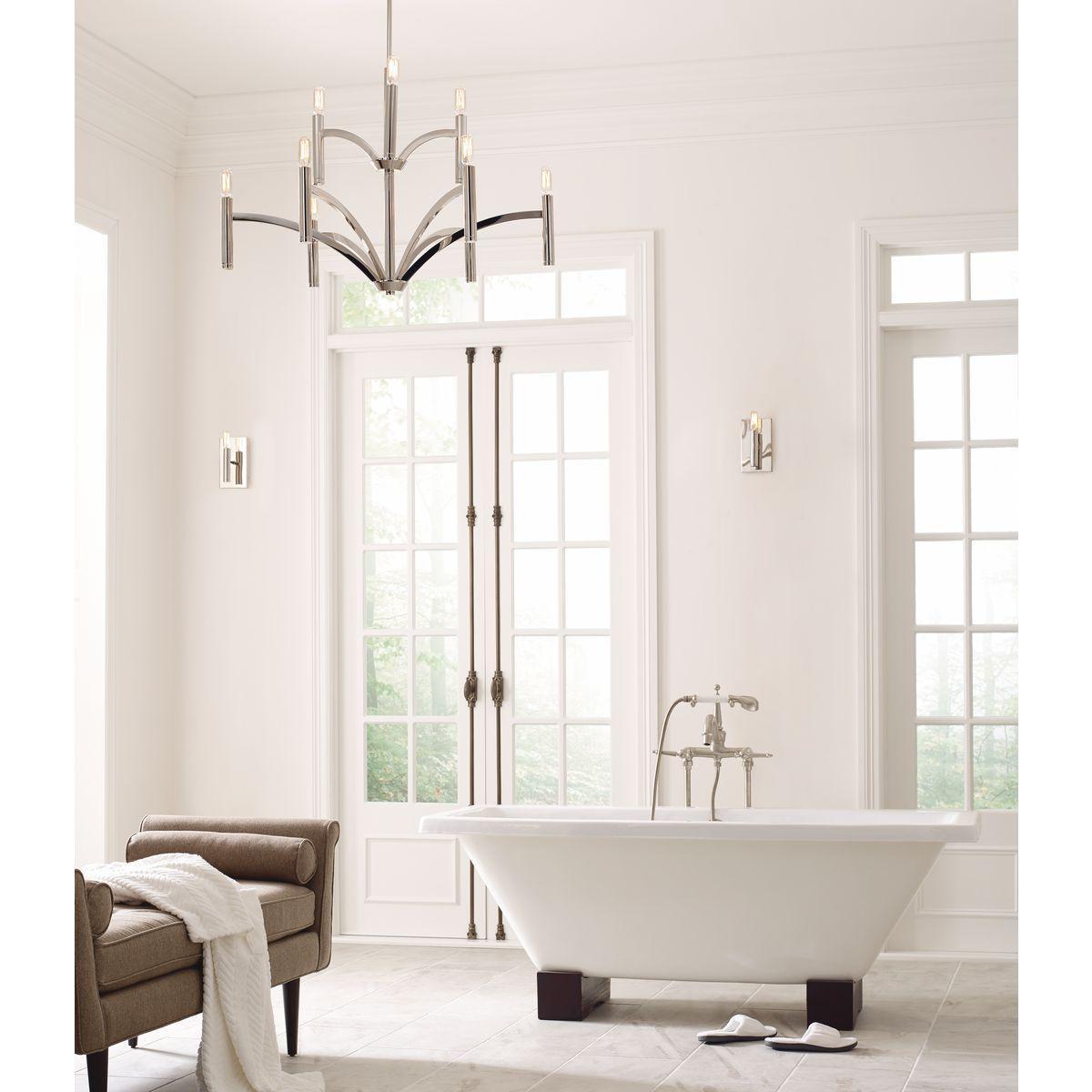 Draper - 2-Tier Casual Traditional Chandelier - 120 V AC