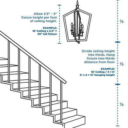 Thorpe - Chandelier Light - Ceiling/Stem Hung - 120 V