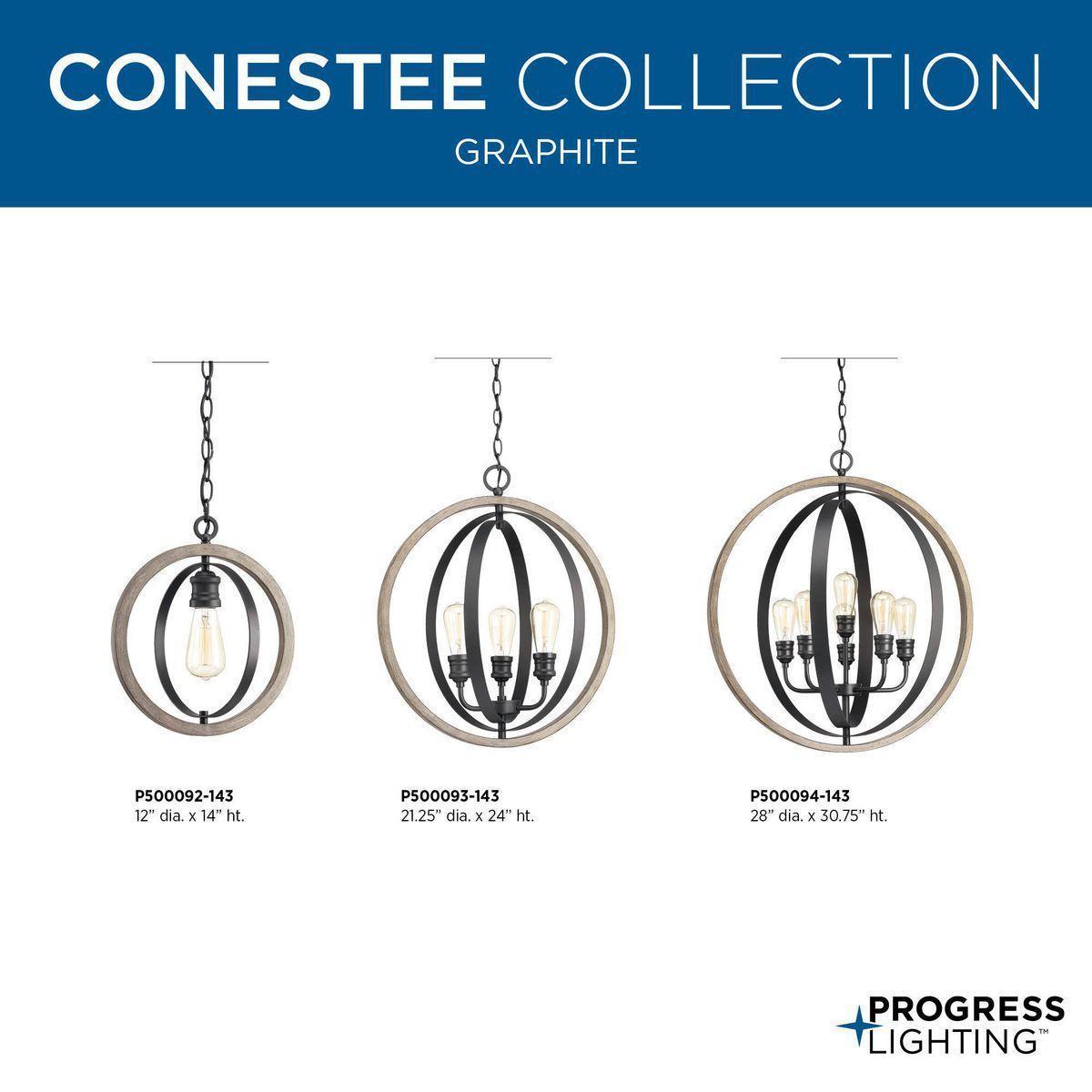 Conestee - Farmhouse/Urban Industrial Pendant Fixture