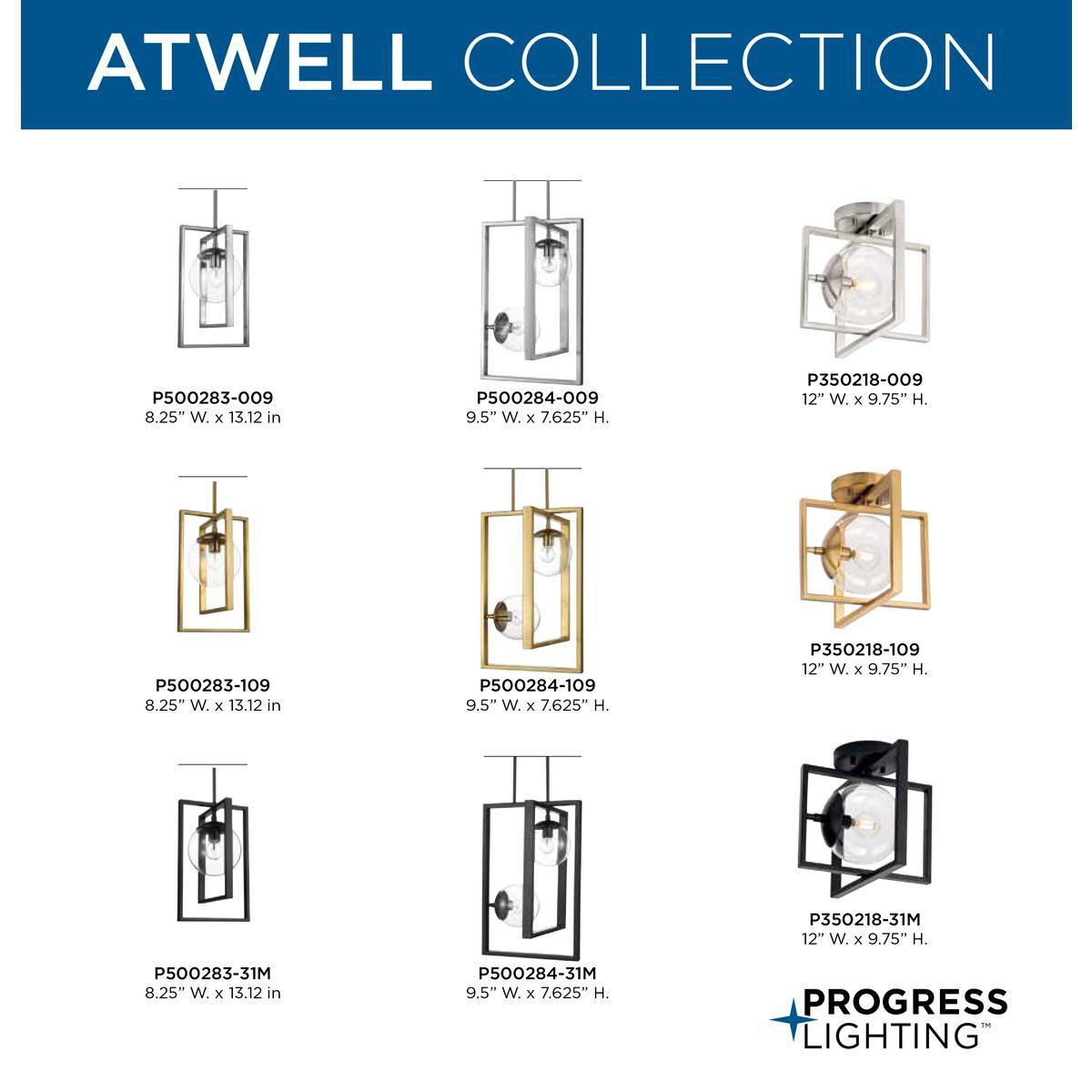 Atwell - Pendant Light - Ceiling/Stem Hung/Swivel - 120 V