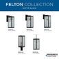 Felton - Medium Wall Lantern - Steel - 120 V AC