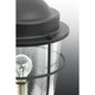 Progress Lighting® P560067-031 Holcombe Urban Industrial/Transitional/Coastal/Farmhouse Wall Lantern, 100 W, E26 Incandescent Lamp, A19 Shape