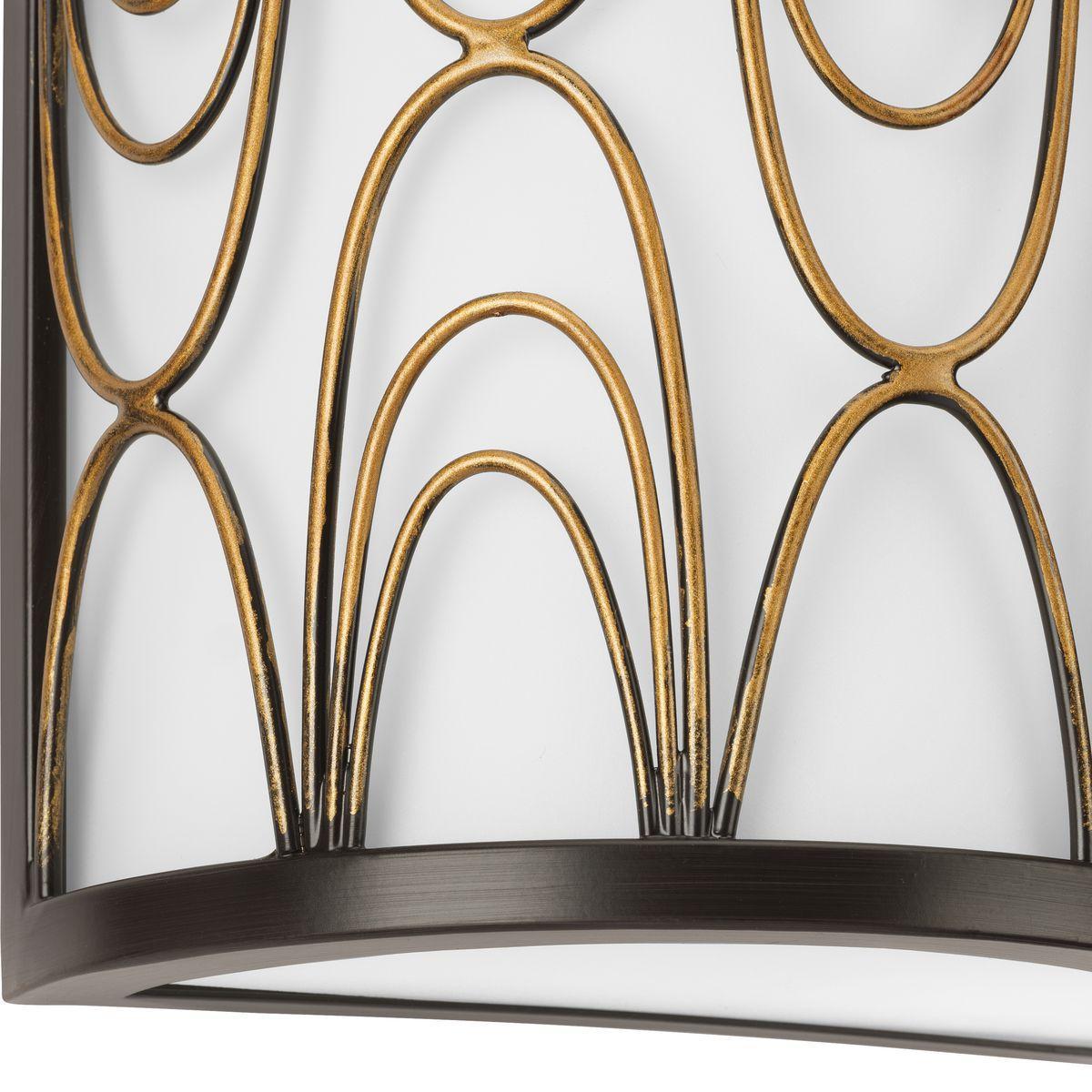 Cirrine/P7149 - Bohemian Transitional Wall Sconce - 120 V AC