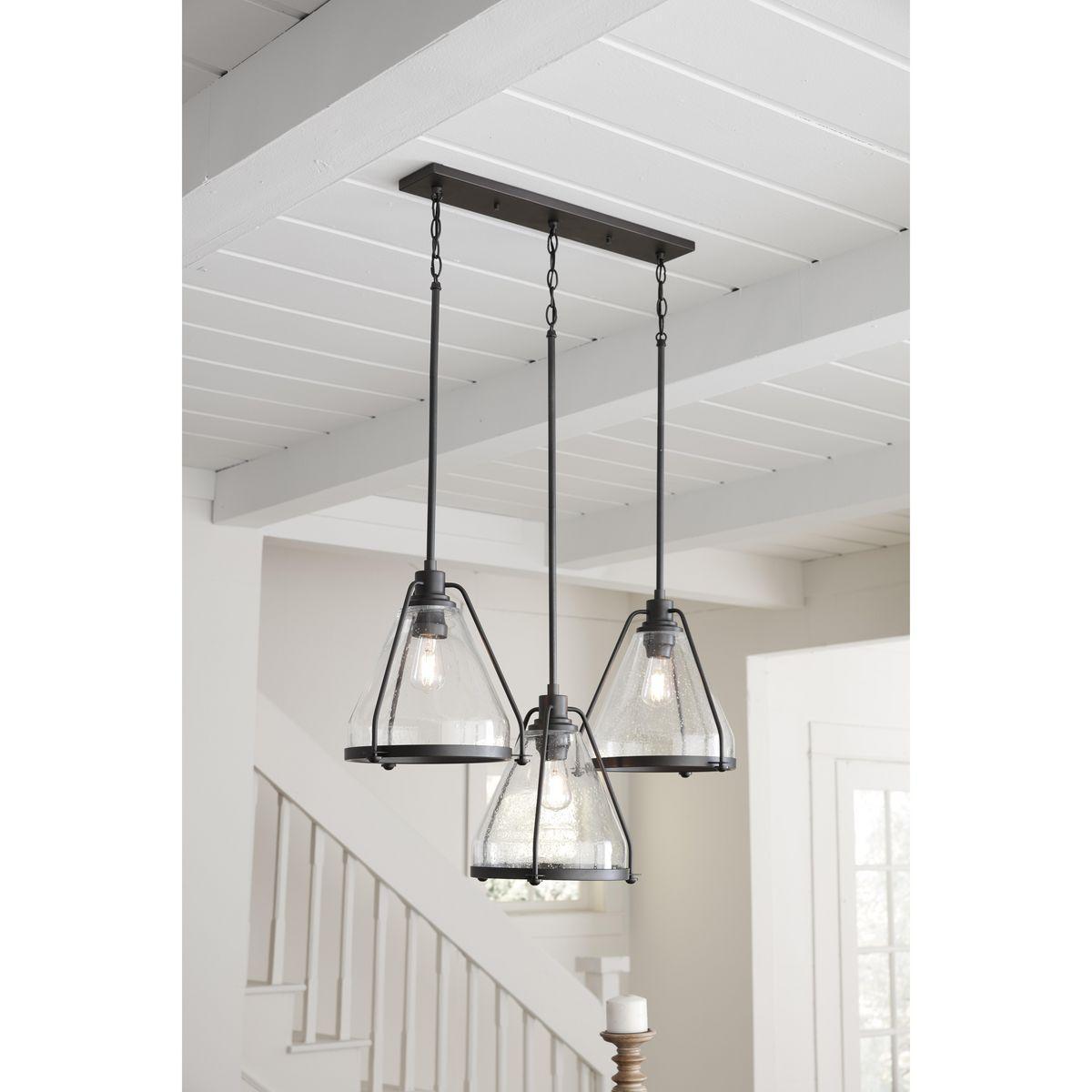 Range - Transitional Pendant Fixture - Ceiling Mount - 120 V