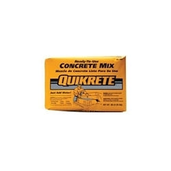 QUIKRETE® 1101-80 Concrete Mix, 80 lb Bag, Gray