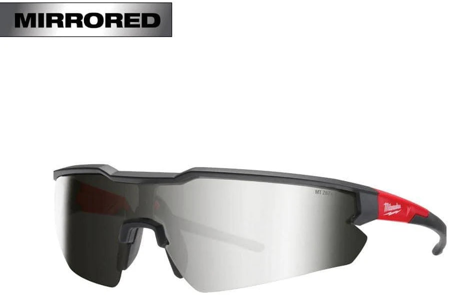 Safety Glasses - Mirrored Anti-Scratch Lenses