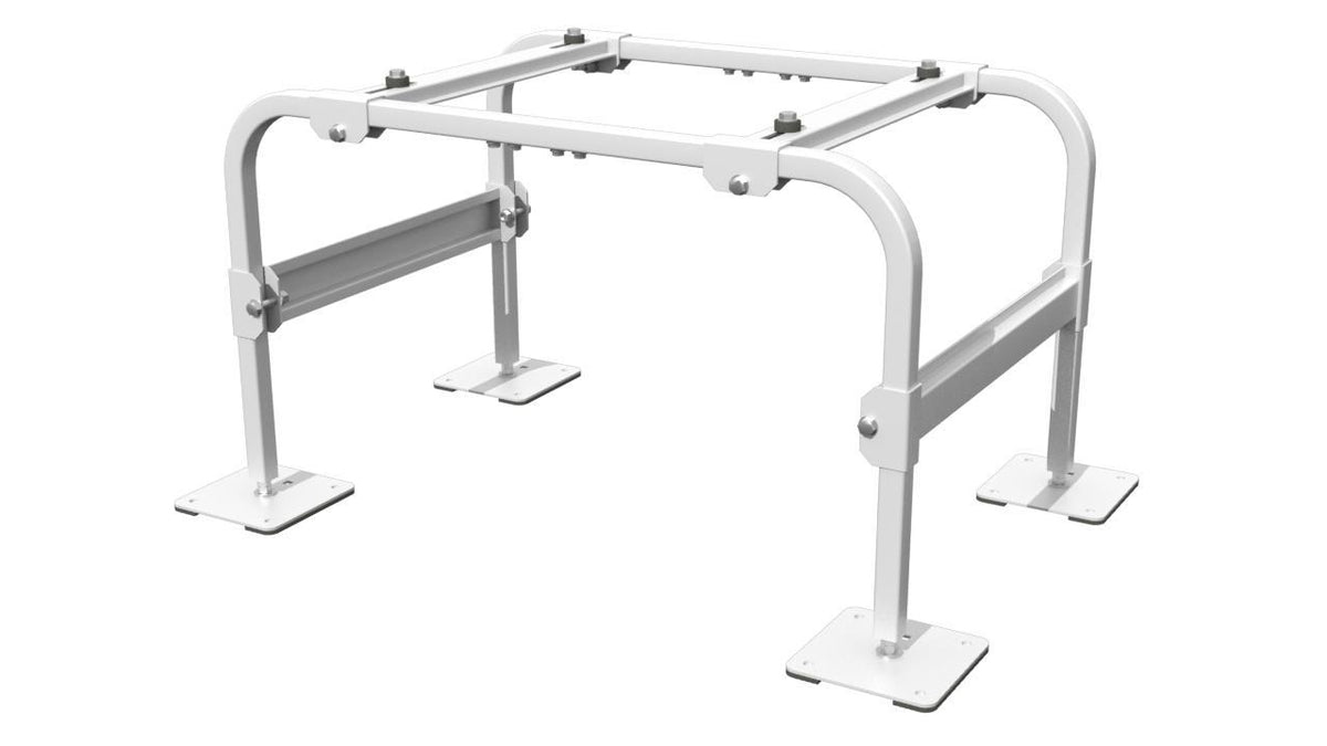 Fixed Wide Mini Split Stand - Steel