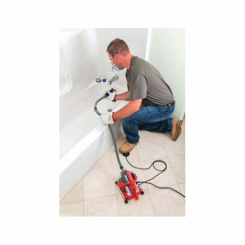 RIDGID® PowerClear™ 55808 Drain Cleaning Machine, 3/4 to 1-1/2 in Drain Line, 120 V AC