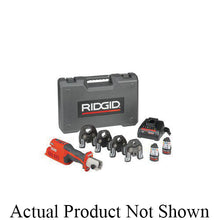 RIDGID® 57383 Compact Press Tool Kit, 12 V, Li-Ion Battery, 5 sec Crimp Cycle Time/32000 Service Cycle Interval