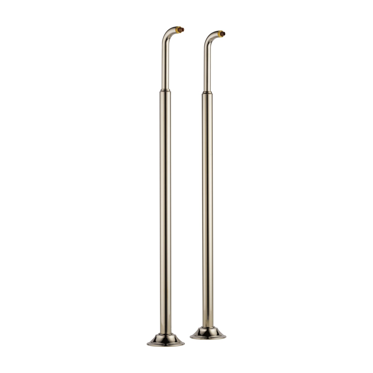 FLOOR MOUNT TUB FILLER RISERS