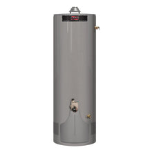 RUUD® PROG50S-40U RU60 EC1 Professional Achiever™ Gas Tank Water Heater, 40000 Btu/hr Heating, 50 gal Tank, Natural Gas Fuel, Atmospheric Vent, 40 gph Recovery, Short