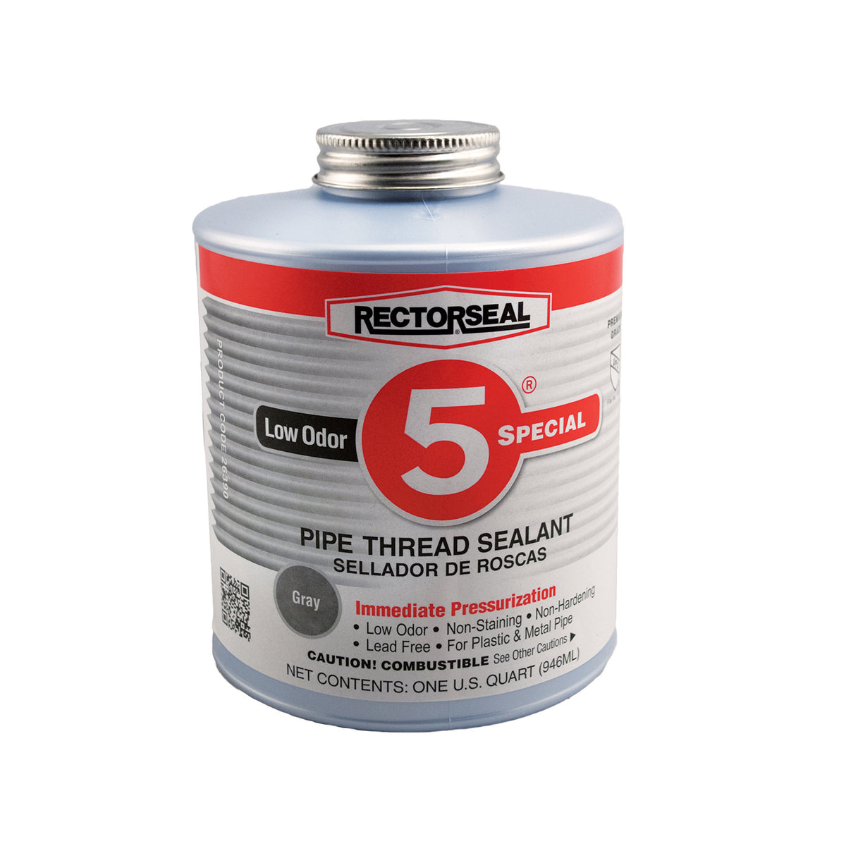 No. 5 Special Low Temperature Pipe Thread Sealant - Gray