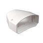 End-Cap - White - 3" W