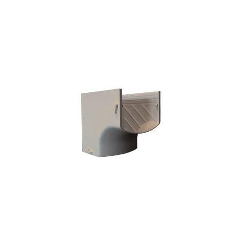 90° Internal Elbow - White - 3" W