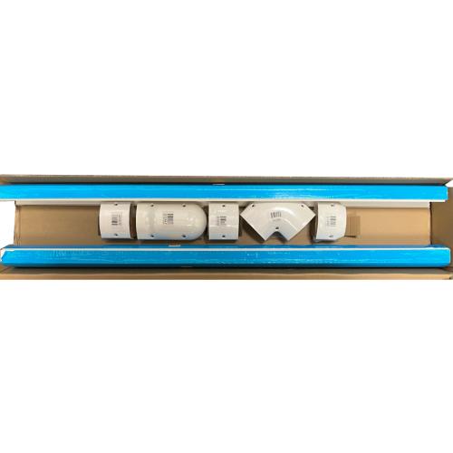 Wall Duct Kit - 3" W - PVC