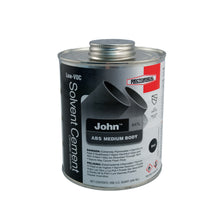 RectorSeal® John™ 647L 55944 Low VOC Medium Body Solvent Cement, 1 qt Container, Black, For Use With ABS Pipe