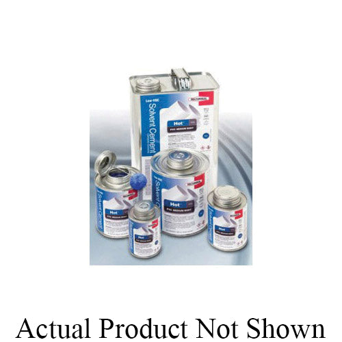 RectorSeal® Hot™ 203L 55993 Low VOC Medium Body Solvent Cement, 1 qt Container, Blue