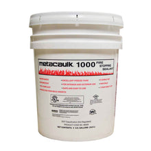 Metacaulk® 66309 1000 Intumescent Firestop Sealant, Pail Container, Up to 4 hr Fire Rating, Red, 35 to 120 deg F, <10 g/L VOC
