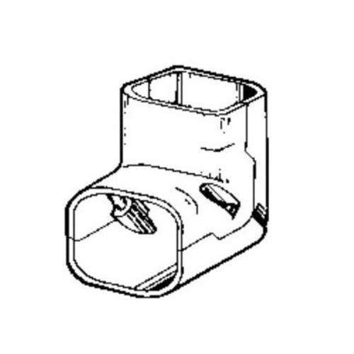 Slimduct® 86102 Vertical 90 deg Elbow, 3-3/4 in W