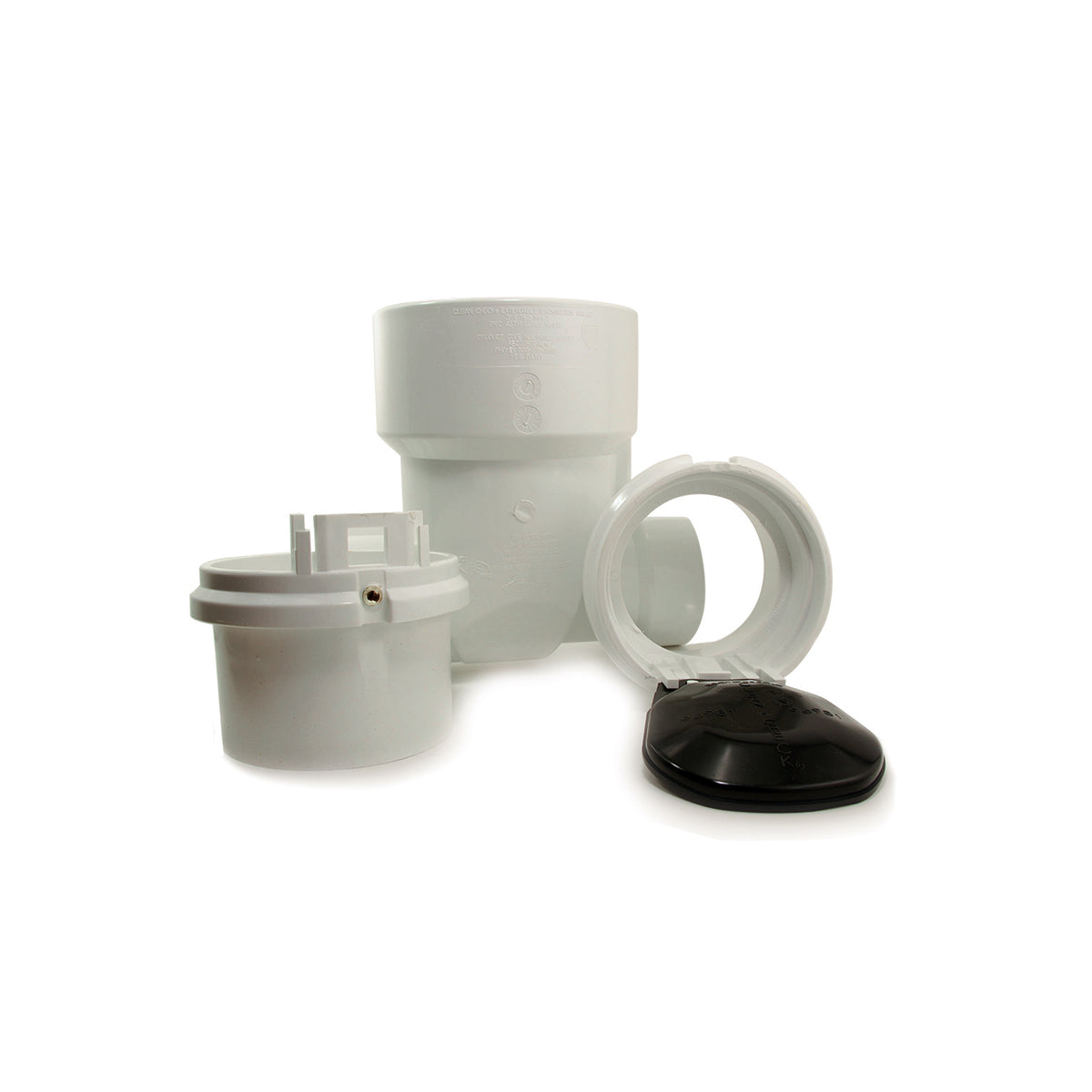 3" Extendable Backwater Valve Kit - PVC