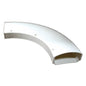 90° Sweep - White - 4.5" L