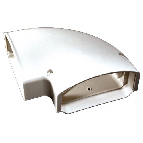 90° Elbow - White - 4.5" W