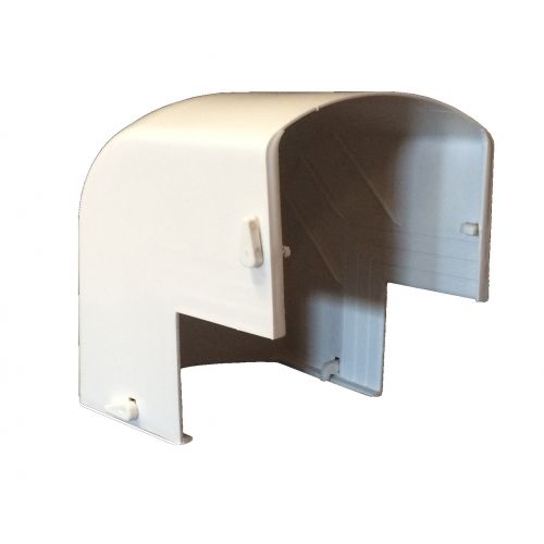 90° External Elbow - White - 4.5" W
