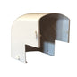 90° External Elbow - White - 4.5" W