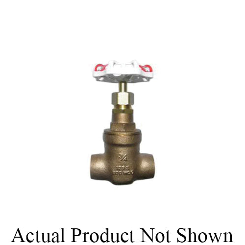 1-1/2" Standard Gate Valve - Cast Bronze - Solder