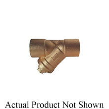 RWV® 387F 1-1/4 Standard Wye Strainer With #20 Mesh Stainless Steel Screen, 1-1/4 in Nominal, Solder Connection
