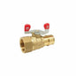 5016ABW - 1 Ball Valve - Brass - Barb x FNPT