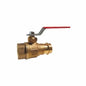 RWV® 5024 1 Standard Ball Valve With Handle, 1 in, Female EzPress x FNPT, Bronze Body, PTFE Softgoods