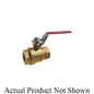 1-1/4" Standard Ball Valve with Handle - Brass - Thread
