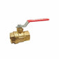 5044F - 4 Standard Ball Valve with Handle - Forged Brass
