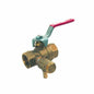 1 2-Piece Standard Ball Valve - Brass - Thread