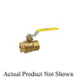 RWV® 5544AB 4 2-Piece Ball Valve With Handle, 4 in Nominal, Thread End Style, Forged Brass Body, Full Port, PTFE Softgoods