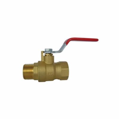 RWV® 5581 1 Standard Ball Valve With Handle, 1 in Nominal, MNPT x FNPT End Style, Brass Body, Full Port, PTFE Softgoods