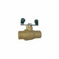 RWV® 5595ABW 3/4 2-Piece Ball Valve, 3/4 in Nominal, Solder End Style, Brass Body, Full Port, PTFE Softgoods