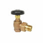 RWV® 9103F 3/4 Standard Radiator Hot Water Vented Angle Valve, 3/4 in Nominal, FNPT x Male Union End Style, Brass Body