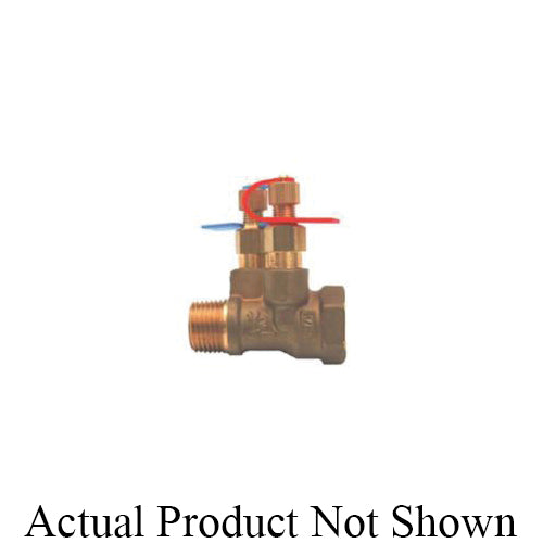 RWV® 9407 2 Standard Hydronic Metering Station, 2 in Nominal, MNPT x FNPT End Style, 24.09 to 55.63 gpm Flow Rate, DZR Brass Body