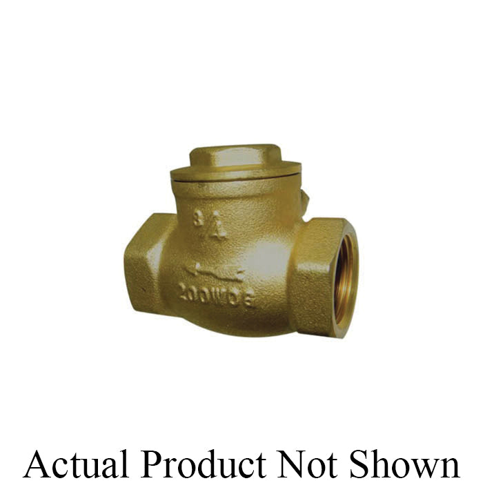 246AB - 2-1/2" Horizontal T-Pattern Swing Check Valve