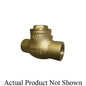 RWV® 247AB 1-1/2 247AB Horizontal T-Pattern Swing Check Valve, 1-1/2 in Nominal, Solder Joint End Style, 200 lb WOG, Forged Brass Body